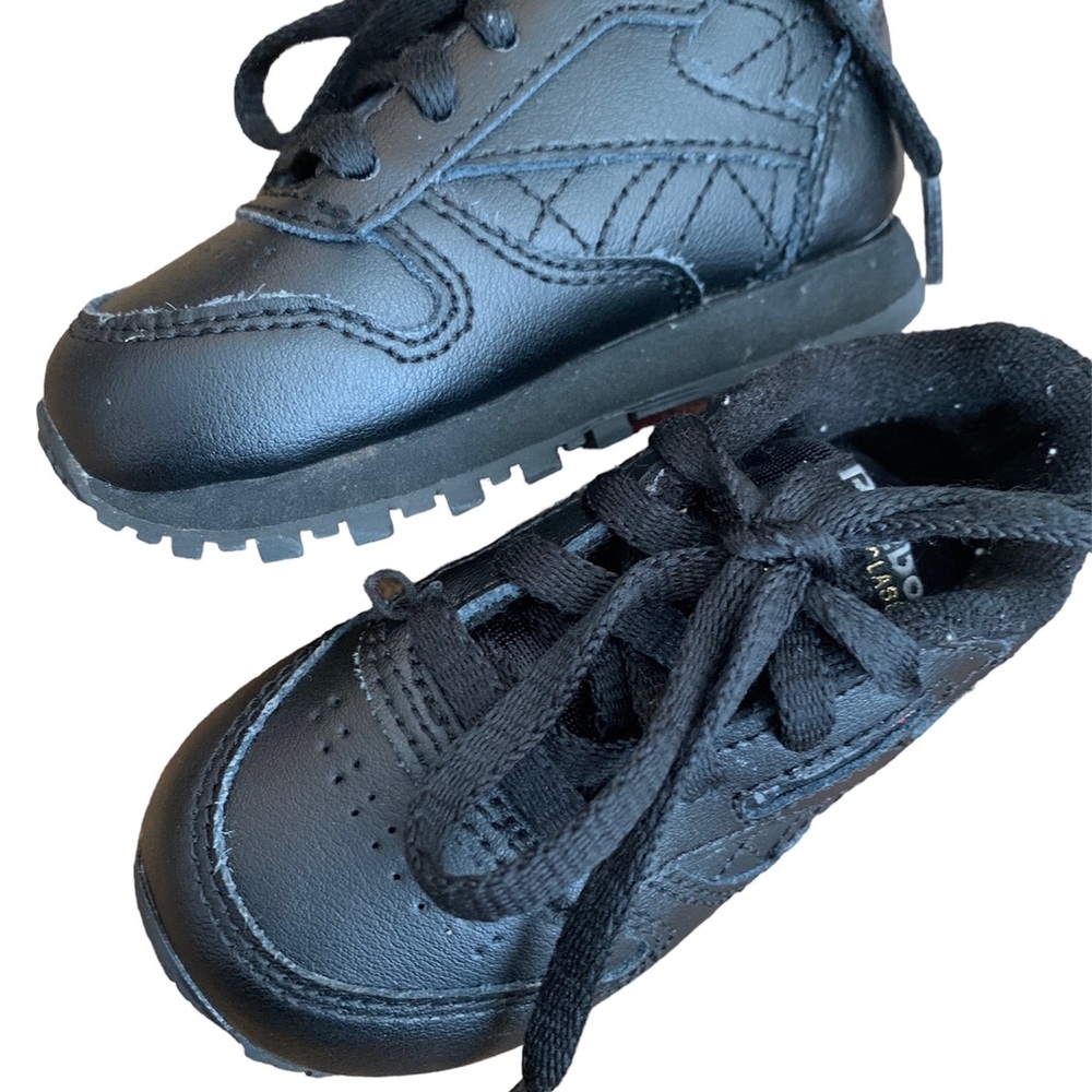 Reebok Kids Black Sneakers